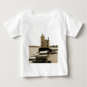 T-shirt Pour Bébé Lac Erie Lighthouse