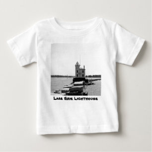 T-shirt Pour Bébé Lac Erie Lighthouse