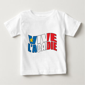 T-shirt Pour Bébé L'acadie de Vive