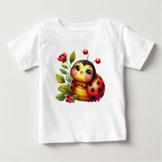 T-shirt Pour Bébé Ladybug