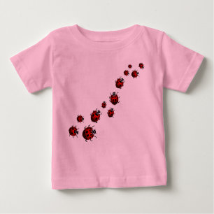 T-shirt Pour Bébé Ladybug Baby Shirts Ladybug Baby Dress Personnalis