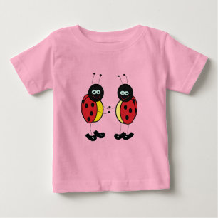 T-shirt Pour Bébé Ladybug Friends Baby Tee