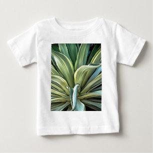 T-shirt Pour Bébé L'Agave Tropical Realism Art