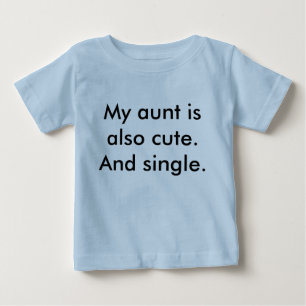 T-shirt Pour Bébé L'ailier de la tante