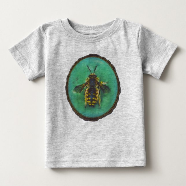 T-shirt Pour Bébé Laine Carder Bee (Devant)