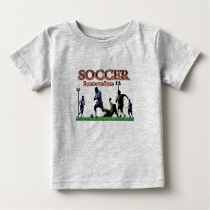 T-shirt Pour Bébé Laissez-moi ici Football