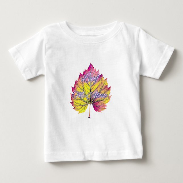 T-shirt Pour Bébé LAISSEZ-MOI TRanquille (Devant)