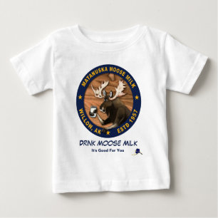 T-shirt Pour Bébé Lait d'orignal Matanuska