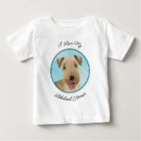 Lakeland Terrier Peinture - Cute Original Chien Ar