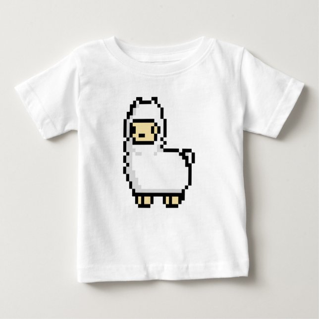 T-SHIRT POUR BÉBÉ LAMA (Devant)