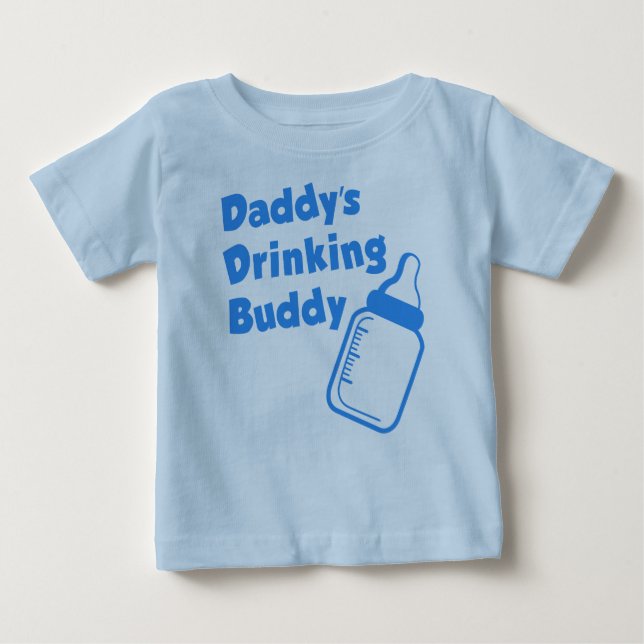 T-shirt Pour Bébé L'ami potable du papa (Devant)
