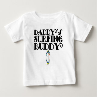 T-shirt Pour Bébé L'ami surfant du papa