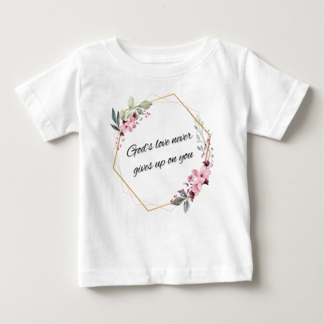 T-shirt Pour Bébé L'amour de Dieu (Devant)