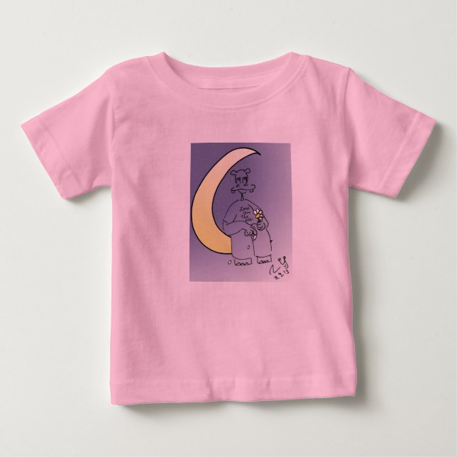 T-shirt Pour Bébé L'amour est dans l'air 3 (Devant)