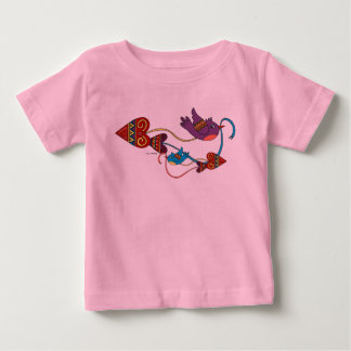 T-shirt Pour Bébé L'amour est sur le chemin de l'art populaire ukrai