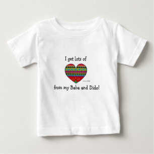 T-shirt Pour Bébé L'amour ukrainien à personnaliser