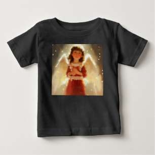 T-shirt Pour Bébé L'Ange de Noël 4