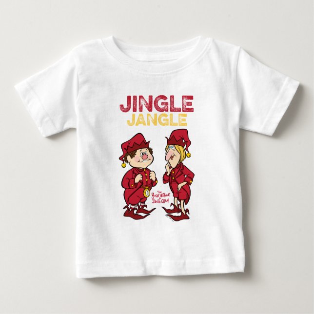 T-shirt Pour Bébé L'ANNÉE SANS SANTA CLAUS™ | Jingle & Jangle (Devant)