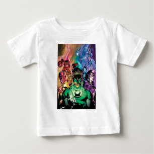 T-shirt Pour Bébé Lantern Corps Group with Colors