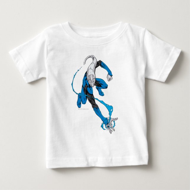 T-shirt Pour Bébé Lanterne bleue 7 (Devant)