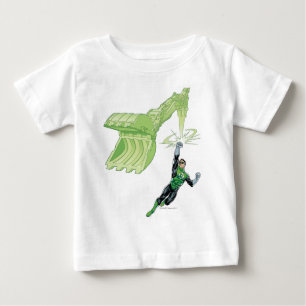 T-shirt Pour Bébé Lanterne verte - Comic, avec machine