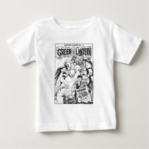 T-shirt Pour Bébé Lanterne verte contre le magicien de la chance, du