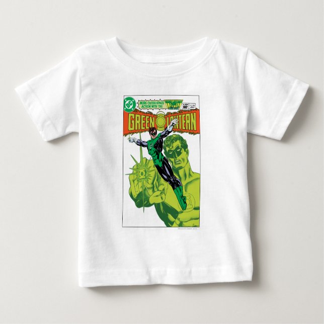 T-shirt Pour Bébé Lanterne verte - Couverture comique Action (Devant)