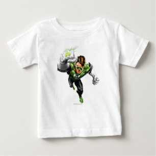 T-shirt Pour Bébé Lanterne verte - entièrement rendue, augmenter de