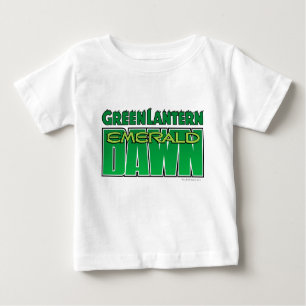 T-shirt Pour Bébé Lanterne verte - logo Emerald Dawn