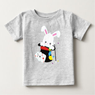 T-shirt Pour Bébé Lapin blanc, Lapin, Baguette magique, Baguette mag