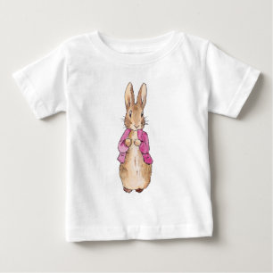 T-shirt Pour Bébé Lapin classique aux lapin rose veste