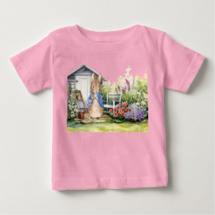 T-shirt Pour Bébé Lapin classique aux lapin veste bleue