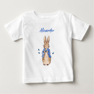T-shirt Pour Bébé Lapin classique bunny veste bleue