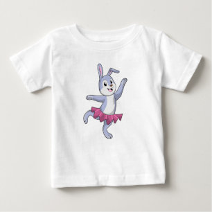 T-shirt Pour Bébé Lapin comme Ballerina au Ballet