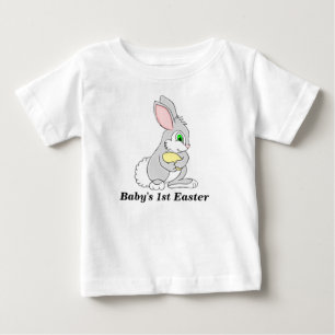 T-shirt Pour Bébé Lapin de Pâques avec Oeuf T-shirt bébé personnalis