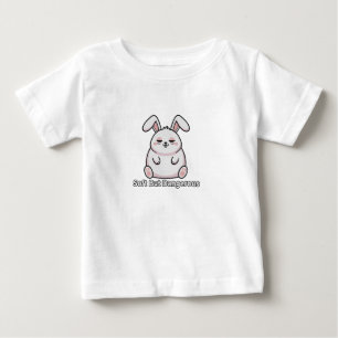 T-shirt Pour Bébé Lapin Drôle Endormi Enfant Unisexe