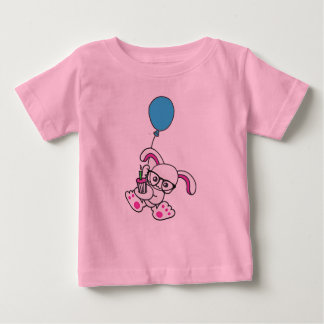 T-shirt Pour Bébé lapin hipster