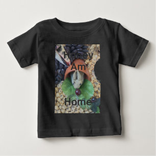 T-shirt Pour Bébé Lapin Mignon en Train de Grignoter
