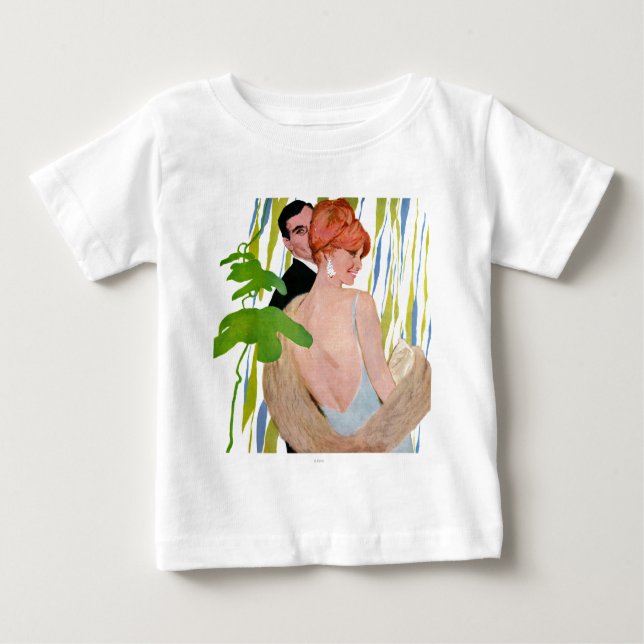 T-shirt Pour Bébé L'argent dans son esprit (Devant)