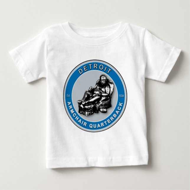 T-shirt Pour Bébé L'ARMCHAIR QB - Détroit (Devant)