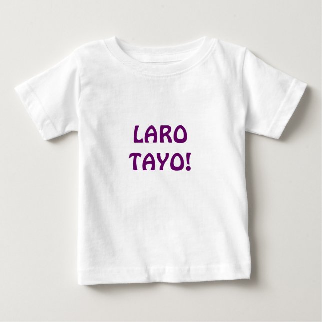 T-SHIRT POUR BÉBÉ LARO TAYO ! (Devant)