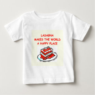 T-shirt Pour Bébé lasagne