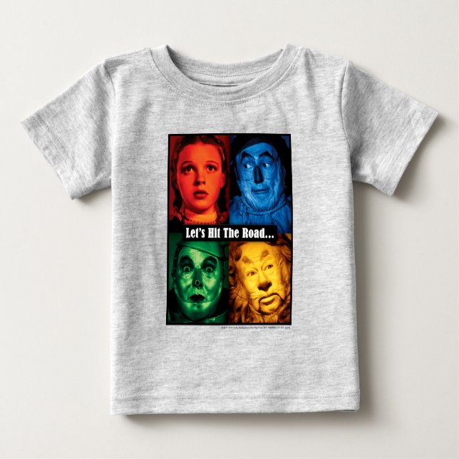 T-shirt Pour Bébé L'Assistant D'Oz™ | Faisons un tour sur la route (Devant)