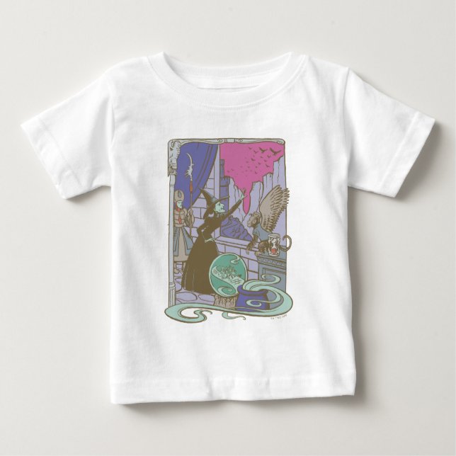 T-shirt Pour Bébé L'Assistant D'Oz™ | Storybook Wicked Witch™ (Devant)