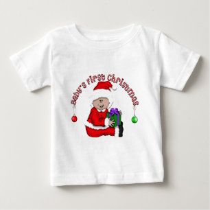 T-shirt Pour Bébé Latino Elf Baby 1er Noël