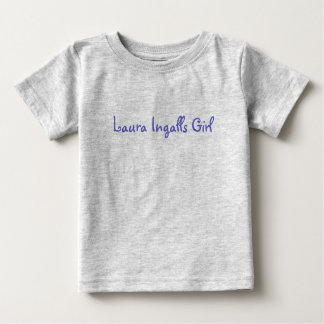 T-shirt Pour Bébé Laura Ingalls