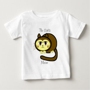 T-shirt Pour Bébé LAURÉAT À DÉTERMINER The Cat's Meow -Personnalisé
