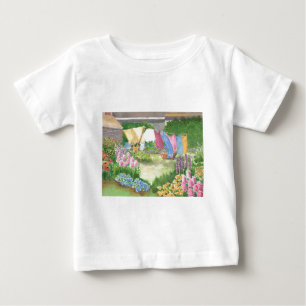 T-shirt Pour Bébé Lave-linge de Kathy sur Monhegan Is Me Baby Teeshi