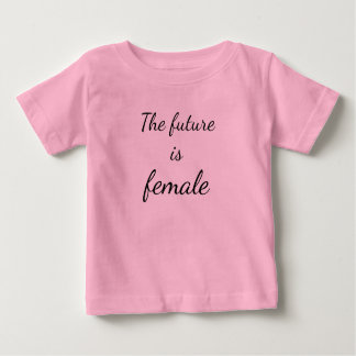 T-shirt Pour Bébé L'avenir est Femme Baby Tutu Bodysuit