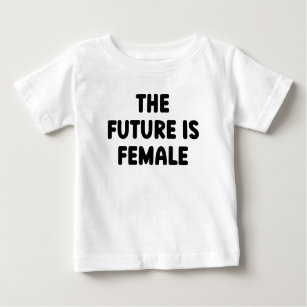 T-shirt Pour Bébé L'Avenir Est L'Égalité Féminine  